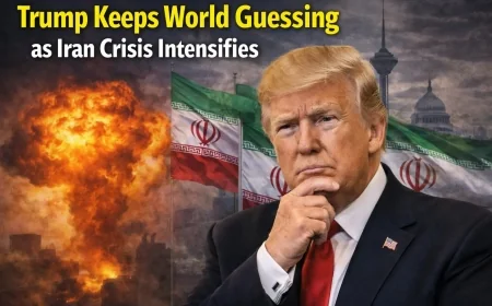 Trump Keeps World Guessing as Iran Crisis Intensifies