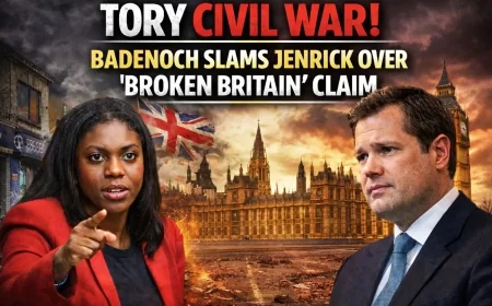 Tory Civil War: Badenoch Slams Jenrick Over ‘Broken Britain’ Claim