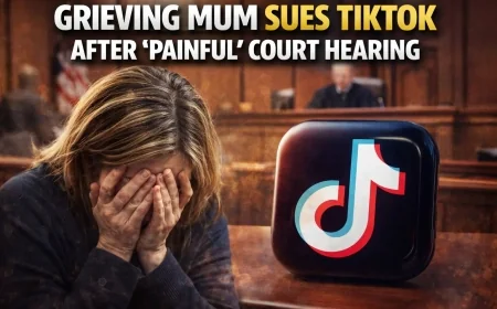 Grieving Mum Sues TikTok After ‘Painful’ Court Hearing