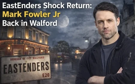 EastEnders Shock Return: Mark Fowler Jr Back in Walford