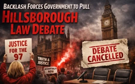 Backlash Forces Government to Pull Hillsborough Law Debate