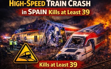 High-Speed Train Crash in Spain Kills at Least 39