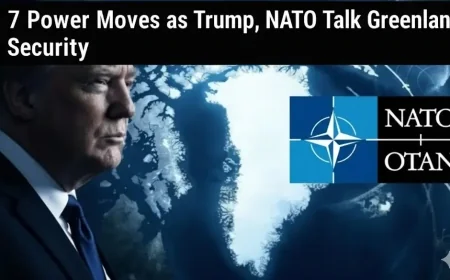 7 Power Moves as Trump, NATO Talk Greenland Security