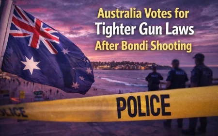Australia Votes for Tighter Gun Laws After Bondi Shooting