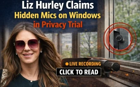 Liz Hurley Claims Hidden Mics on Windows in Privacy Trial