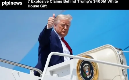 7 Explosive Claims Behind Trump’s $400M White House Gift