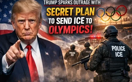Trump Sparks Outrage With Secret Plan to Send ICE to Olympics