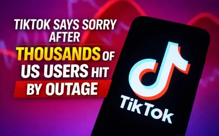 TikTok Says Sorry After Thousands of US Users Hit by Outage