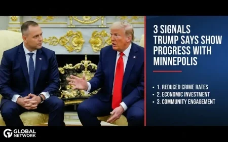 3 Signals Trump Says Show Progress With Minneapolis