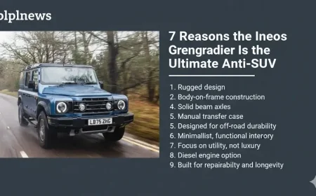 9 Reasons the Ineos Grenadier Is the Ultimate Anti-SUV