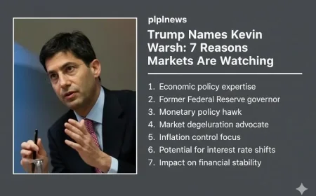 Trump Names Kevin Warsh 7 Reasons Markets Are Watching