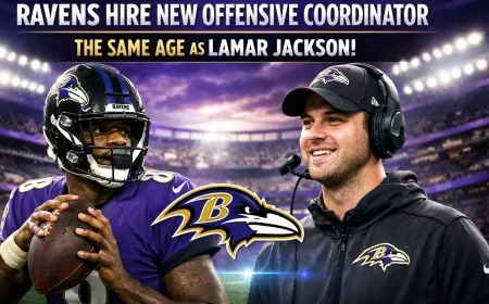 Ravens Hire New Offensive Coordinator the Same Age as Lamar Jackson