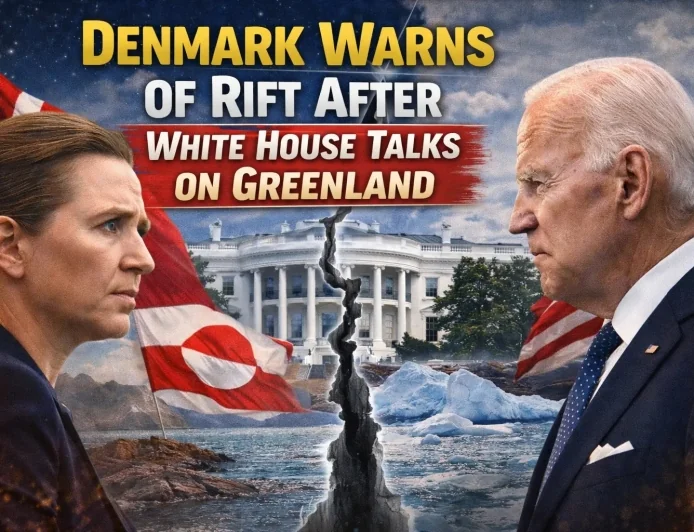 Denmark Warns of Rift After White House Talks on Greenland