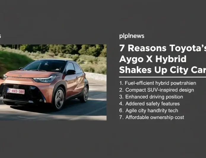 7 Reasons Toyota’s Aygo X Hybrid Shakes Up City Cars