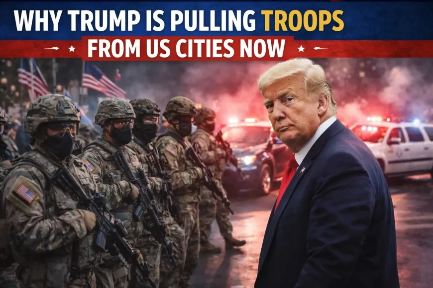 Why Trump Is Pulling Troops From US Cities Now