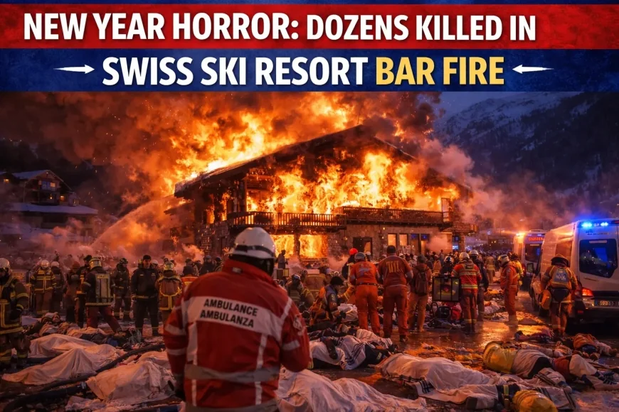 New Year Horror: Dozens Killed in Swiss Ski Resort Bar Fire