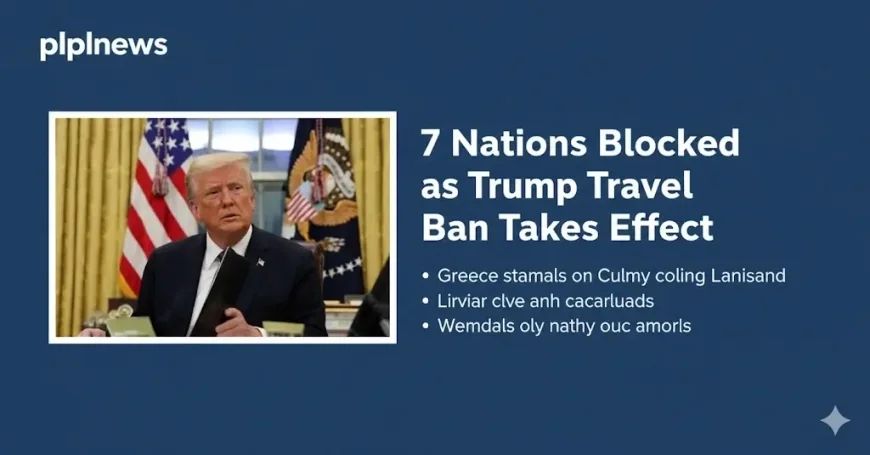 7 Nations Blocked as Trump Travel Ban Takes Effect