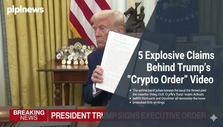 5 Explosive Claims Behind Trump’s “Crypto Order” Video