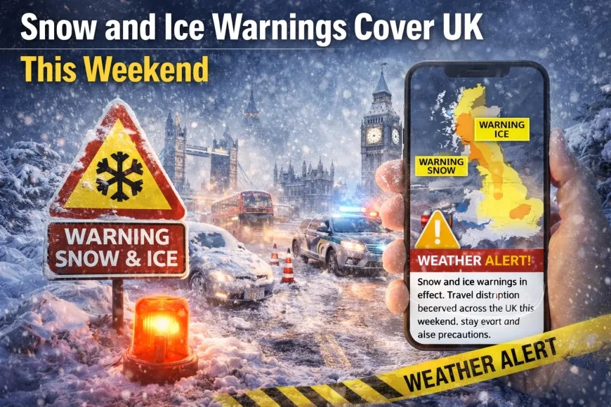 Snow and Ice Warnings Cover UK This Weekend