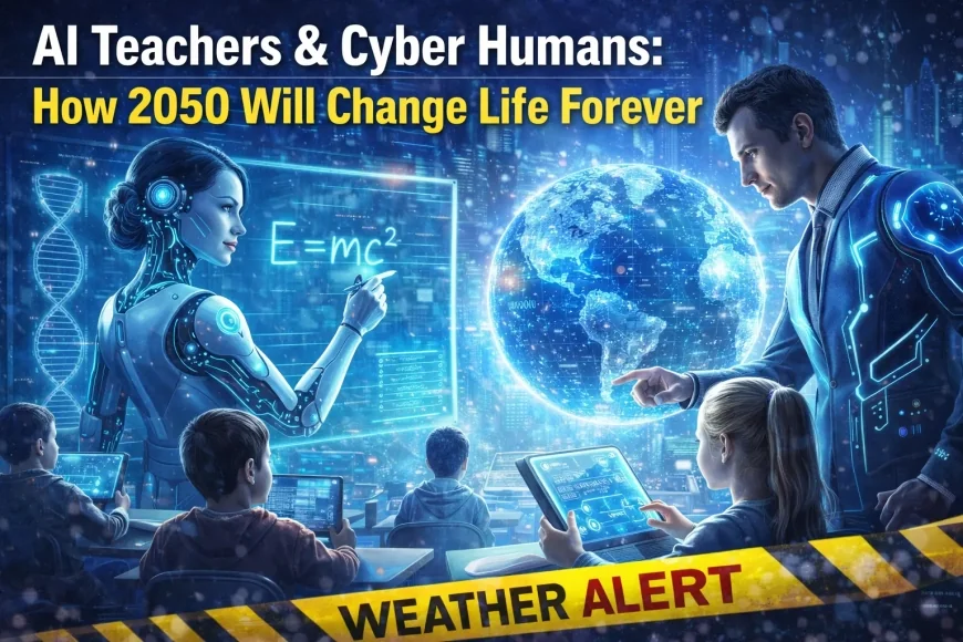 AI Teachers & Cyber Humans: How 2050 Will Change Life Forever