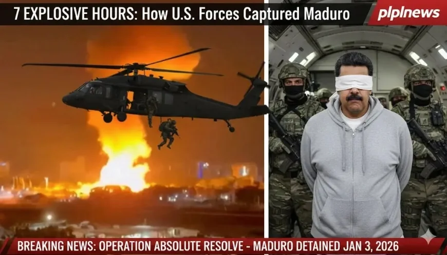 7 Explosive Hours: How U.S. Forces Captured Maduro