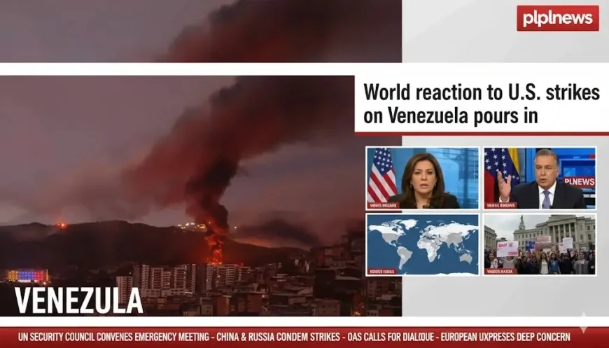 World reaction to U.S. strikes on Venezuela pours in