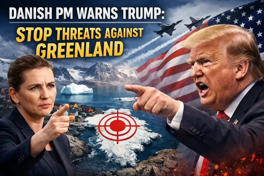 Danish PM Warns Trump: Stop Threats Against Greenland