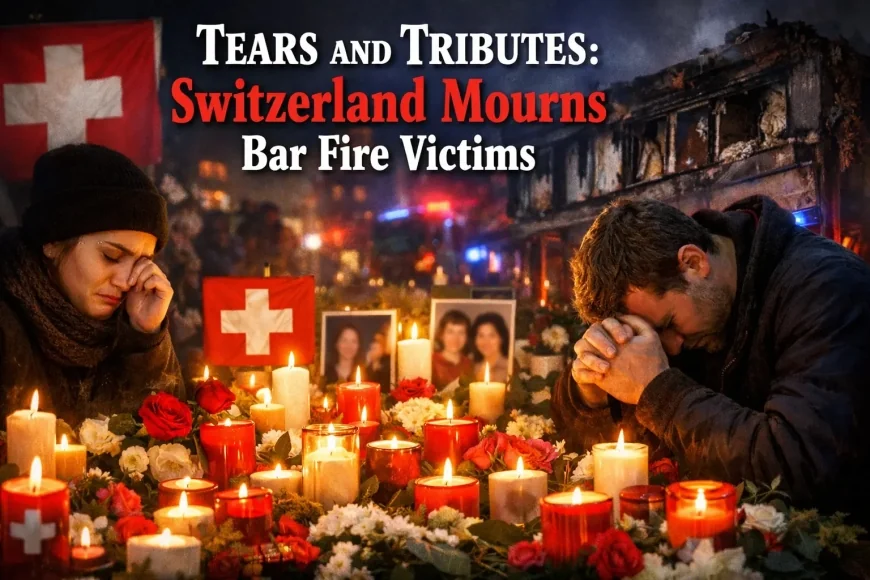 Tears and Tributes: Switzerland Mourns Bar Fire Victims