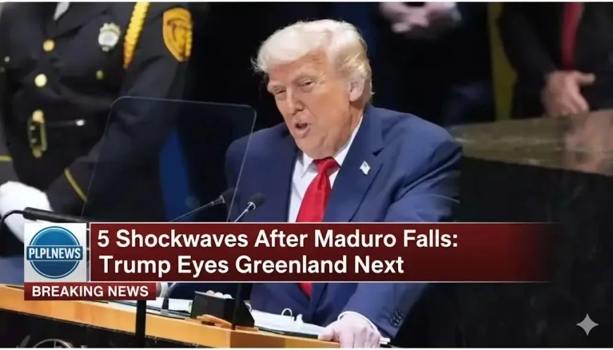 5 Shockwaves After Maduro Falls: Trump Eyes Greenland Next