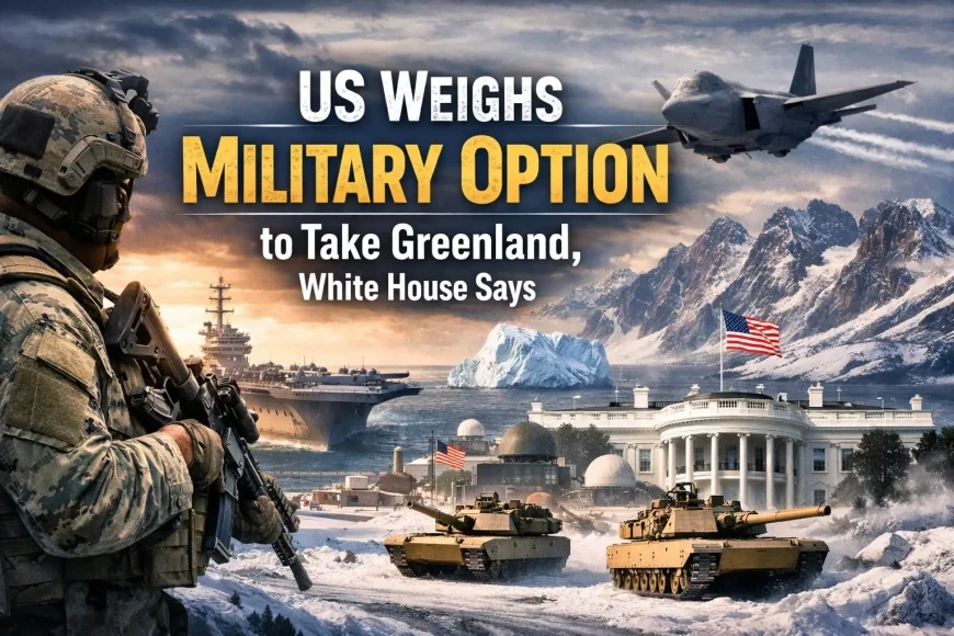 US Weighs Military Option to Take Greenland, White House Says