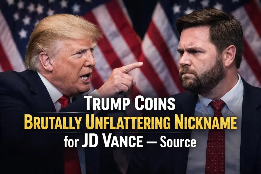 Trump Coins Brutally Unflattering Nickname for JD Vance — Source