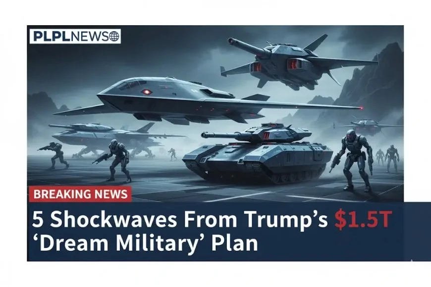 5 Shockwaves From Trump’s $1.5T ‘Dream Military’ Plan