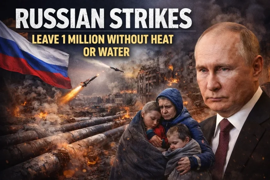 Russian Strikes Leave 1 Million Without Heat or Water