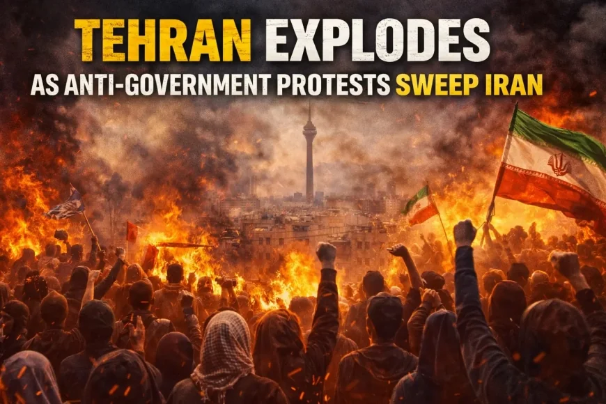 Tehran Explodes as Anti-Government Protests Sweep Iran