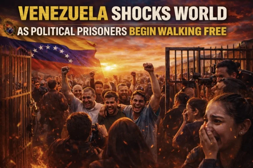 Venezuela Shocks World as Political Prisoners Begin Walking Free