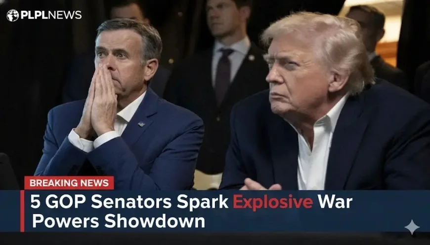 5 GOP Senators Spark Explosive War Powers Showdown
