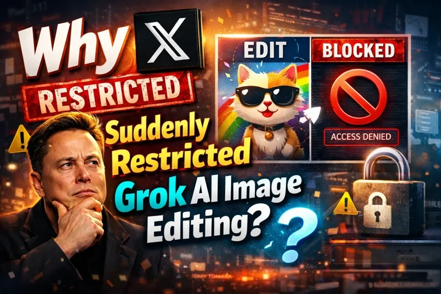 Why X Suddenly Restricted Grok AI Image Editing