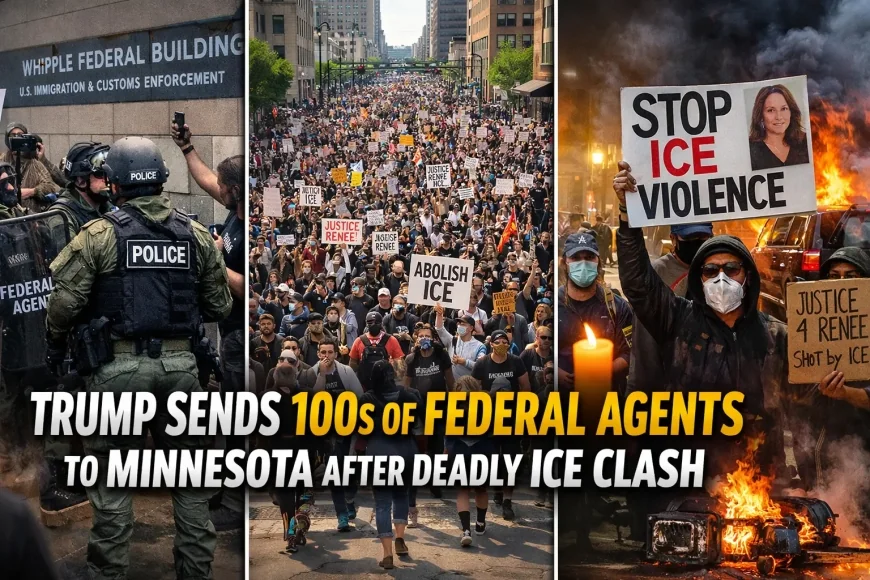 Trump Sends 100s of Federal Agents to Minnesota After Deadly ICE Clash