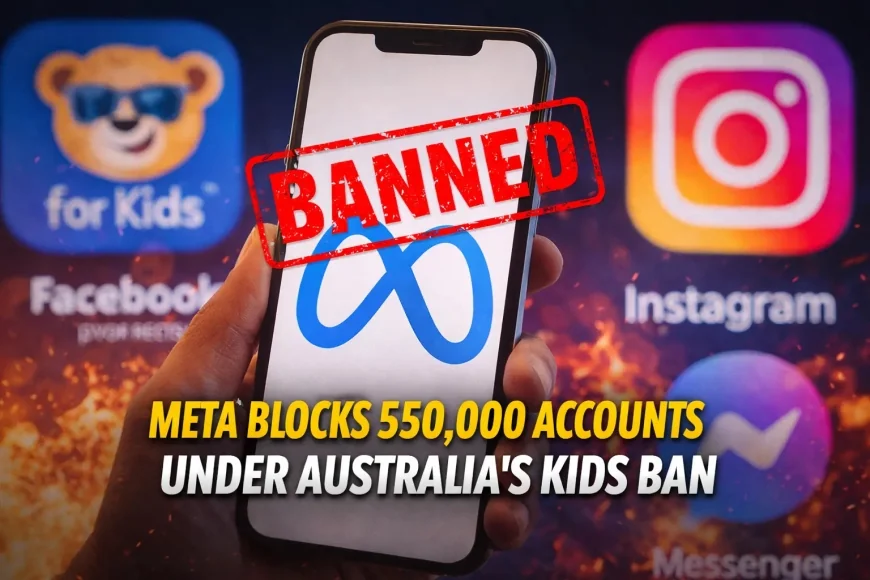 Meta Blocks 550,000 Accounts Under Australia’s Kids Ban