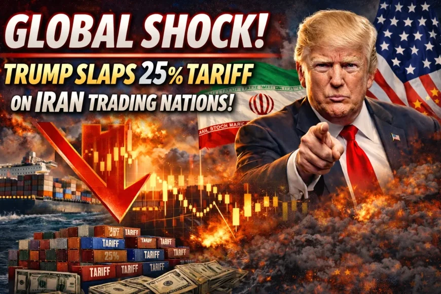 Global Shock: Trump Slaps 25% Tariff on Iran Trading Nations