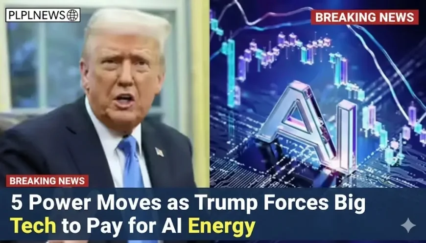 5 Power Moves as Trump Forces Big Tech to Pay for AI Energy