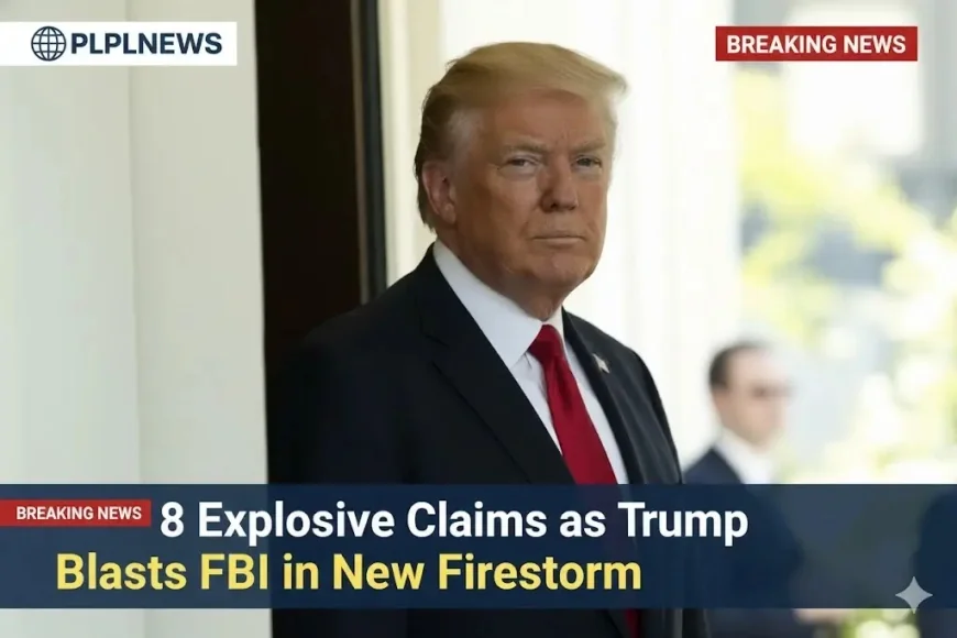 8 Explosive Claims as Trump Blasts FBI in New Firestorm