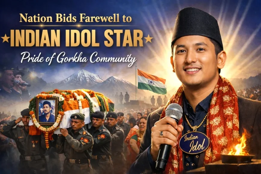 Nation Bids Farewell to Indian Idol Star, Pride of Gorkha Community