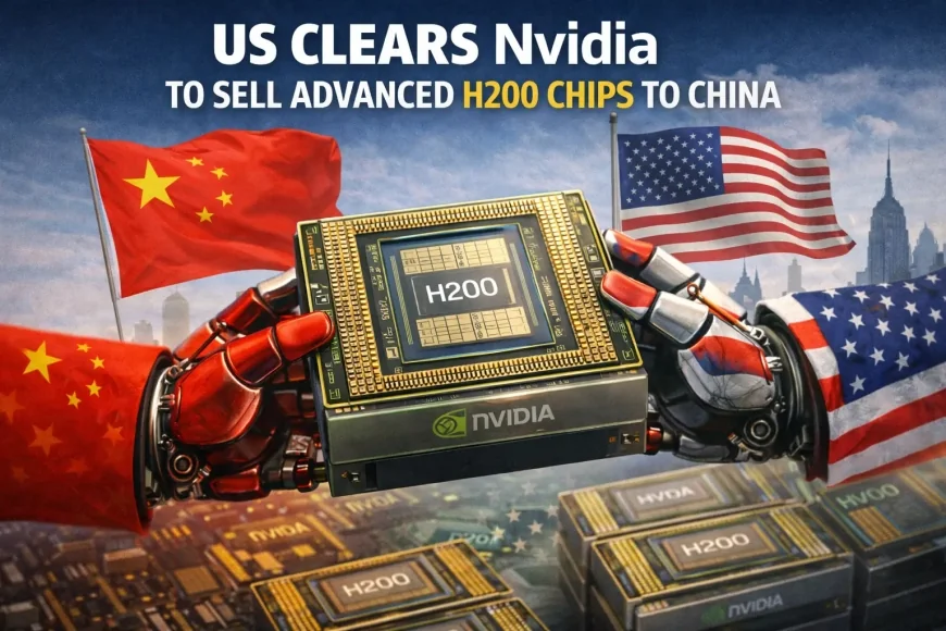 US Clears Nvidia to Sell Advanced H200 Chips to China