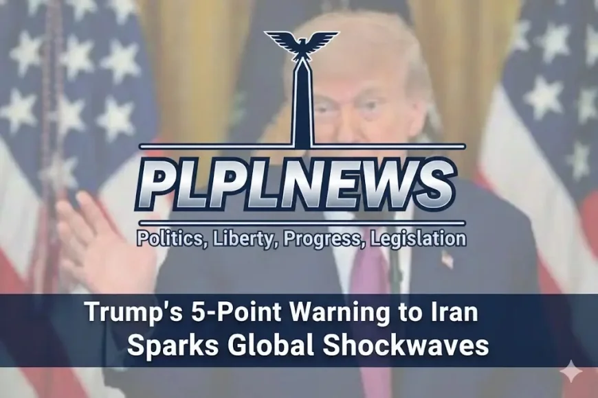 Trump’s 5-Point Warning to Iran Sparks Global Shockwaves