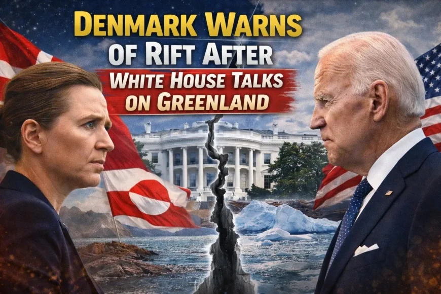 Denmark Warns of Rift After White House Talks on Greenland