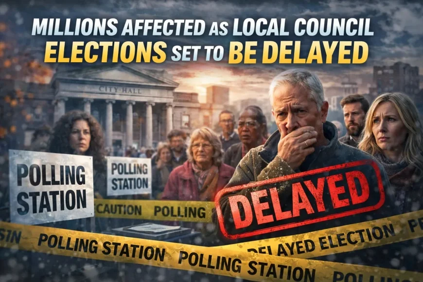 Millions Affected as Local Council Elections Set to Be Delayed