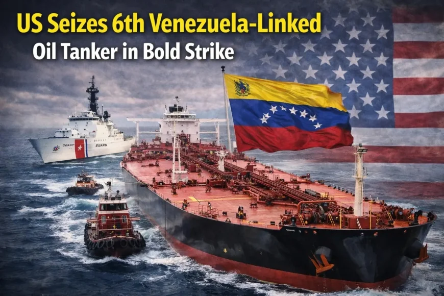 US Seizes 6th Venezuela-Linked Oil Tanker in Bold Strike