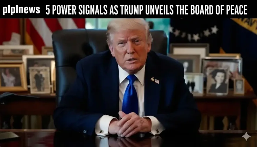 5 Power Signals as Trump Unveils the Board of Peace