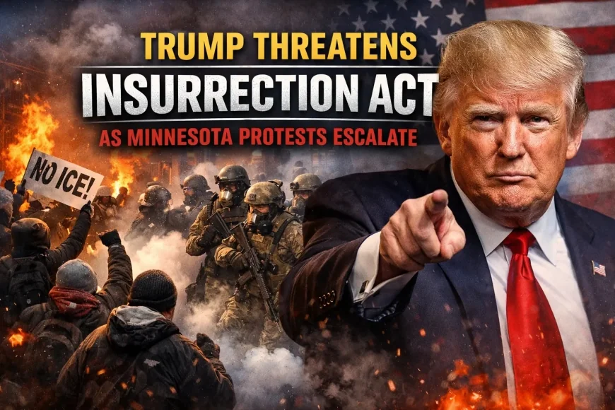 Trump Threatens Insurrection Act as Minnesota Protests Escalate